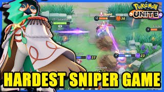 This DECIDUEYE GAME Was SO DIFFICULT HARDEST Sniper GAME  Pokemon Unite [upl. by Neilson]