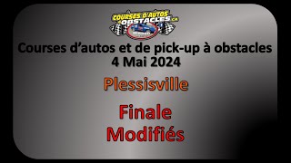 Courses à obstacles  Plessisville  4 Mai 2024  Finale Modifiés [upl. by Ydnys455]