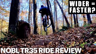 Wide Wheels Make A HUGE Difference  NOBL TR35 Ride Review [upl. by Nerrot]