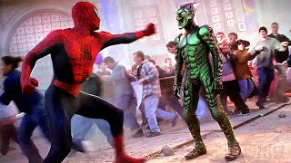 Grüner Kobold gegen Spidey  FestivalAngriff  SpiderMan  German Deutsch Clip [upl. by Oiralih]