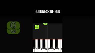 Goodness of God piano shorts [upl. by Ynnavoj871]