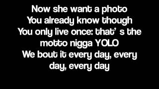 Drake Lil Wayne ft TygaThe Motto lyrics [upl. by Annauqal]