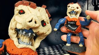 Making NIGHTMARE BULLY in POLYMER CLAY🍊 [upl. by Adnahcir]