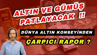 ALTIN VE GÜMÜŞ PATLAYACAK  DÜNYA ALTIN KONSEYİNDEN ÇOK ÇARPICI RAPOR [upl. by Sivar391]