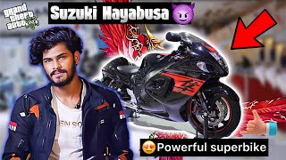 GTA5  FRANKLIN BOOKED SUPER BIKE HAYABUSA GSX1300 IN GTA 5  GTA 5 IN TAMIL [upl. by Hellah234]