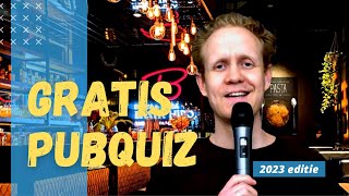 Gratis Pubquiz  2023 editie  30 pubquiz vragen en antwoorden [upl. by Tupler]