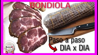 🔴Como hacer BONDIOLA Casera  FIAMBRE casero Evolución DIA por DIA 👉 en 28 días [upl. by Zora398]