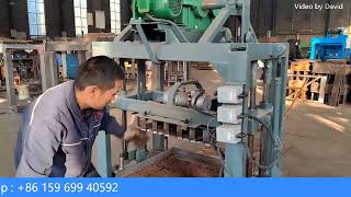 Concrete paving block making machine for sale Qtj440 model block machine [upl. by Kelila]