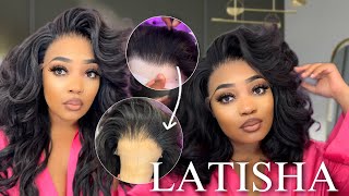 HIGHLY REQUESTED Synthetic Wig Customization Latisha Sensationnel What Lace Cloud 9 [upl. by Alekehs]