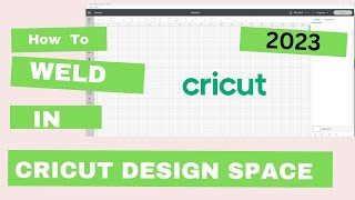 Cricut Basics Welding Text and Images in Design Space 2023 [upl. by Lana377]