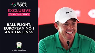 Rory McIlroys Full Press Conference  2024 Abu Dhabi HSBC Championship [upl. by Berns733]