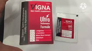 Vigna Sachet Uses in Urdu Men Health Supplements Vigna Men Health Supplement Vigna Sachet Uses [upl. by Sheeree]