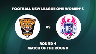 League One Womens Round 4 Camden Tigers FC v South East Phoenix [upl. by Rephotsirhc]