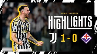 HIGHLIGHTS  JUVENTUS 10 FIORENTINA  A decisive goal by Gatti gives us the win [upl. by Ahsele340]