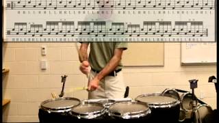 Tenor Drum Exercises from Hell 3 [upl. by Buskirk]