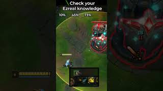 Think you know Ezreal But do you know this ezreal adc botlane lolquiz leagueoflegends [upl. by Malinde]