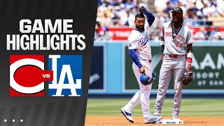 Reds vs Dodgers Game Highlights 51924  MLB Highlights [upl. by Manson]