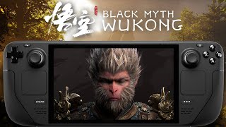 Black Myth Wukong Steam Deck LCD Performance  FSR 30  SteamOS 36 [upl. by Nrehtac745]