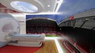 Toshiba Imaging Center Opening at Manchester United AON Training Centre [upl. by Dominic454]