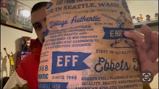 Ebbets Field Flannels Shirt Unboxing San Francisco Seals amp Oakland Commuters [upl. by Maura]