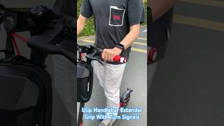 Ulip Handlebar Extender Grip With Turn Signals scooter handlebar turnsignals escooter shorts [upl. by Bradway]