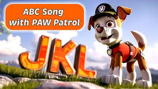 Paw Patrol Alphabet Song Learn with Ryder and the Pups  ABC Learning [upl. by Alliuqet855]