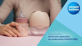 Canpol babies Hands free odsávačka  ako preliať mlieko z odsávačky do fľaše [upl. by Verney829]