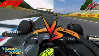 Real Life vs Assetto Corsa  VRC Formula Alpha 2024  Lando Norris F1 2024 Dutch GP Pole Lap [upl. by Rowena]