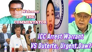 Duterte sa mga ICC quotSipain ko Silaquot Welcome to our Program quotThe Commentatorquot Watch until the End [upl. by Cliff]