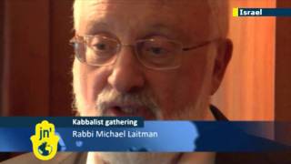 Rabbi Michael Laitman on Kabbalah Interview with leading Kabbalist at World Arvut Convention [upl. by Brynne17]