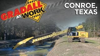 Gradall At Work Conroe Texas [upl. by Karr]