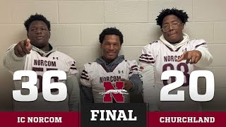 NORCOM36 VS CHURCHLAND20 🏈 [upl. by Bower701]