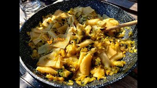 Krpice sa prokulicama kelj pupčar recepti fantastičan okus  Brussels Sprouts Pasta Recipe [upl. by Enoob]