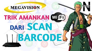 Cara Setting Wifi Agar Aman Dari Scan Barcode  Modem UGRID Starnet Megavision  CYBER NDESO [upl. by Nee]