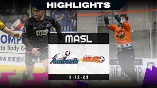 St Louis Ambush  Harrisburg Heat  31223  MASL Highlights 23 [upl. by Chyou]