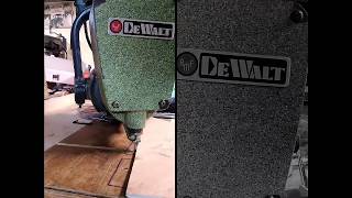 DeWalt Radial Arm Saw Saber Saw Attachment [upl. by Eekram421]