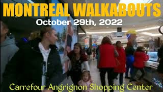 Walkabout in LaSalles Carrefour Angrignon  Oct 29th 22 [upl. by Atinnek]