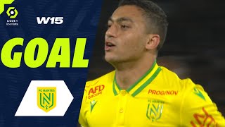 Goal Mostafa Mohamed Ahmed ABDALLA 55  FCN PARIS SAINTGERMAIN  FC NANTES 21 2324 [upl. by Ury]