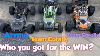 Team Corally Muraco vs Kronos XTR vs Arrma Talion EXB  WHO YOU GOT [upl. by Rosemaria]