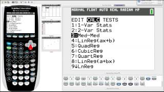 TI84 Plus Graphing Calculator Guide Statistics [upl. by Chobot656]