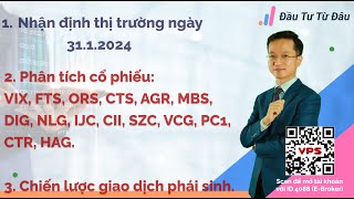 Nhận định thị trường chứng khoán ngày 3112024 [upl. by Xyla]