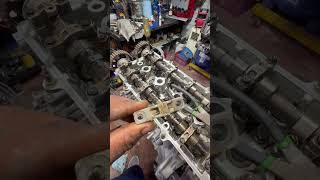 Camshaft installation B18 [upl. by Ylrbmik527]