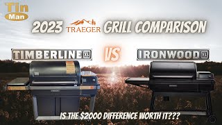 2023 Traeger Grill Comparison  Timberline XL versus Ironwood XL [upl. by Tessi]