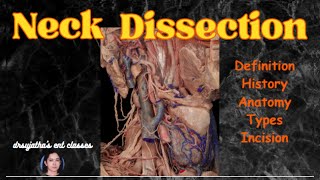 227NECK DISSECTION  definitionTypesIncisions and much more surgeryeducation [upl. by Ulrike]