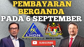 SYABAS ADA YANG BAKAL TERIMA 2 BAYARAN PADA 6 SEPTEMBER [upl. by Saunders32]