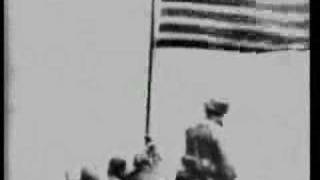 Iwo Jima Flag Raising on Mount Suribachi [upl. by Aileahcim]