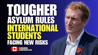 Tougher Asylum Rules International Students Facing New Risks  Canada Immigration 2024 [upl. by Hgieleak]