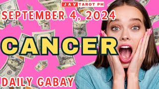 CANCER September 4 2024 DAILY Gabay Tarot Reading [upl. by Ennaimaj]