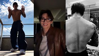 BTS Edits Compilation cause JK posted a shirtless tiktok [upl. by Bergeman]