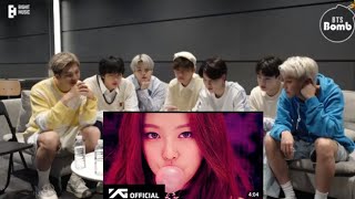 BTS Reaction to Blackpink Blockbuster Hit song quotBoombayahquot 🔥🔥 Fanmade 💜 [upl. by Warring]